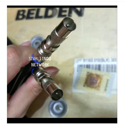 30 METER KABEL BELDEN  MALE MALE DARI TV KE STB /ANTENA TV Coaxial Belden RG6 SIAP PAKAI