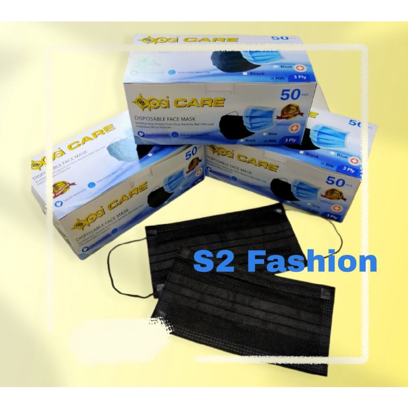 Masker Opsi care Disposable face mask 3ply isi 50pcs