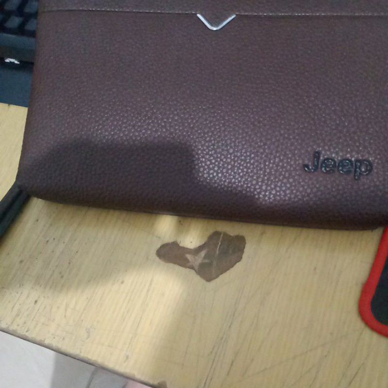 tas kulit Jeep original 100%