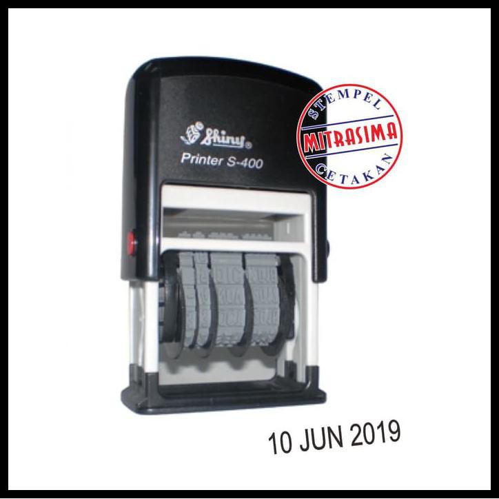 

Silahkan Order Stempel Tanggal Otomatis Shiny S-400