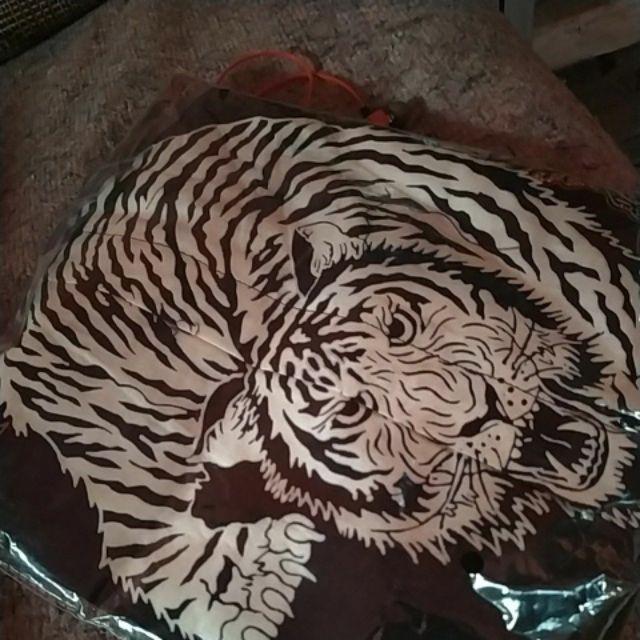 ( 1kg=4pcs) Kemeja Batik Lengan Panjang Batik Ori Nareswari Macan Putih Batik Solo Seragam Batik