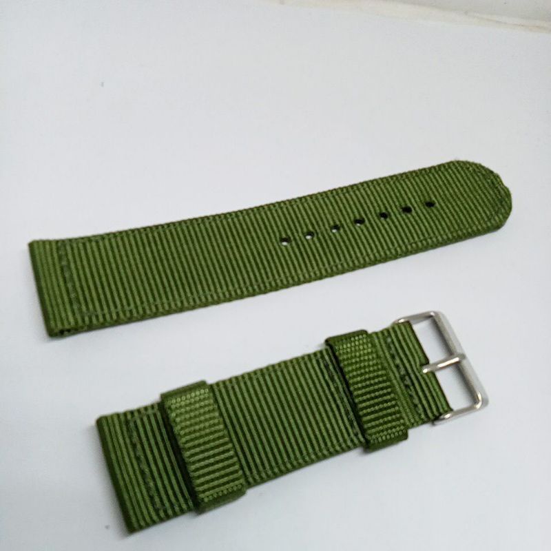 TALI STRAP JAM TANGAN KANVAS CANVAS NILON JAM BIDEN R0164UKURAN 22 24MM STRAP KANVAS KOMPATIBEL