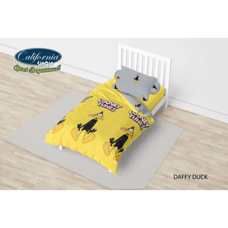 Sprei Single California 100x200&120x200 Daffy Duck