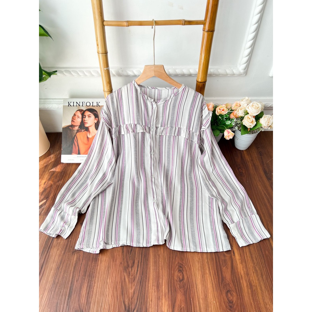 BRILIANT BLOUSE KEMEJA PREMIUM RAYON ORIGINAL100% HIGH QUALITY100%