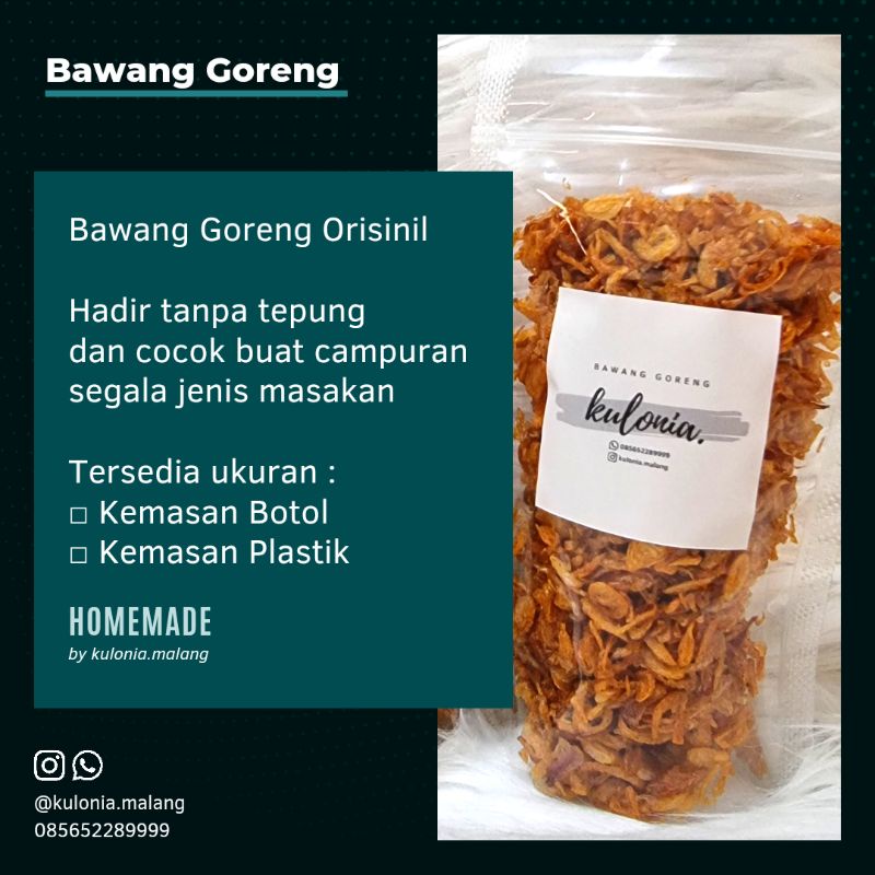 

Bawang Merah Goreng
