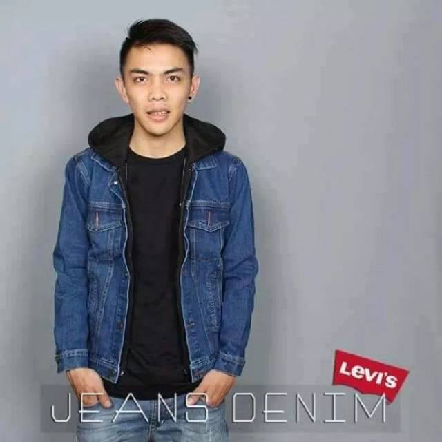Jaket Jeans LEVIS BLOWASH Jaket LEVIS DENIM Pakaian Pria ORIGINAL
