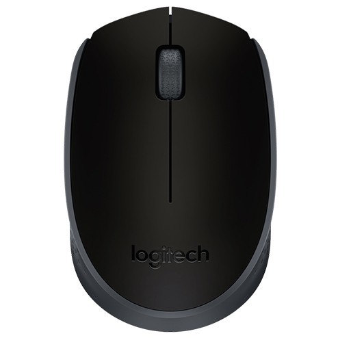 MOUSE TANPA KABEL Logitech Wireless USB Mouse - M170 - Black