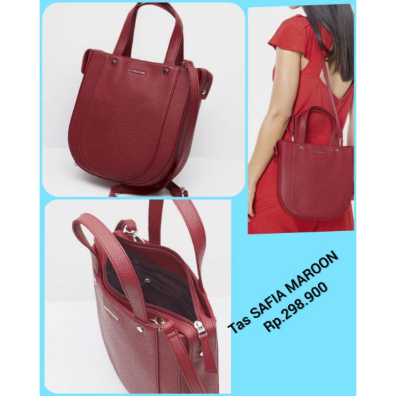 Tas sophie SAFIA MAROON BAG