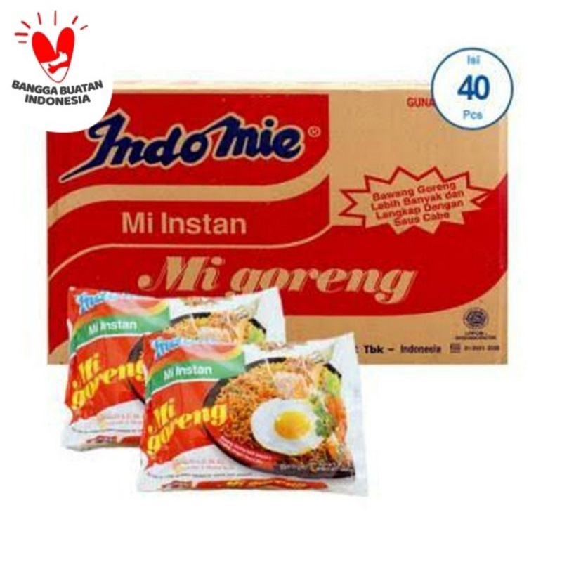 Indomie goreng per dus (40bks)/ kari ayam