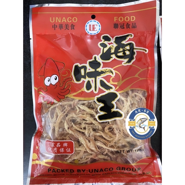 

UNACO juhi 180gr exp 2026 maret /snackseafood/cemilan