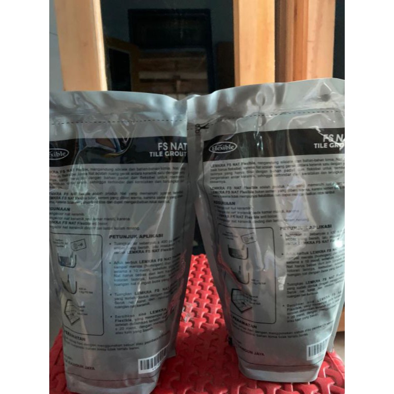 LEMKRA FS NAT FS 221 BLACK HITAM PEKAT PENGISI RONGGA NAT KERAMIK/GRANIT