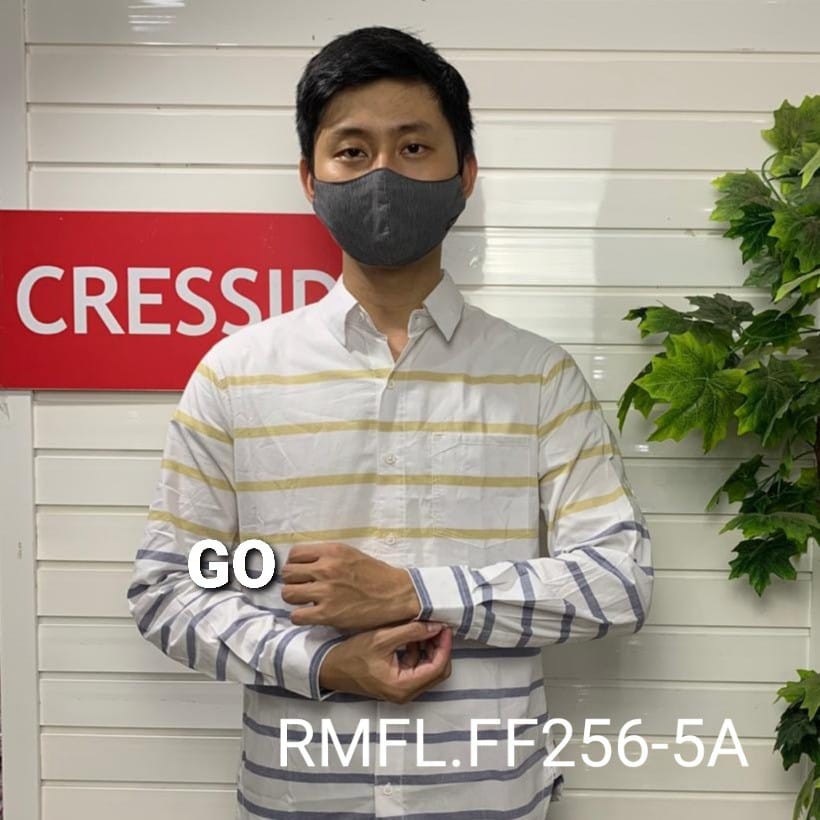 bego  CRESSIDA KEMEJA PRIA SLIMFIT Kemeja Casual Kemeja Lengan Panjang