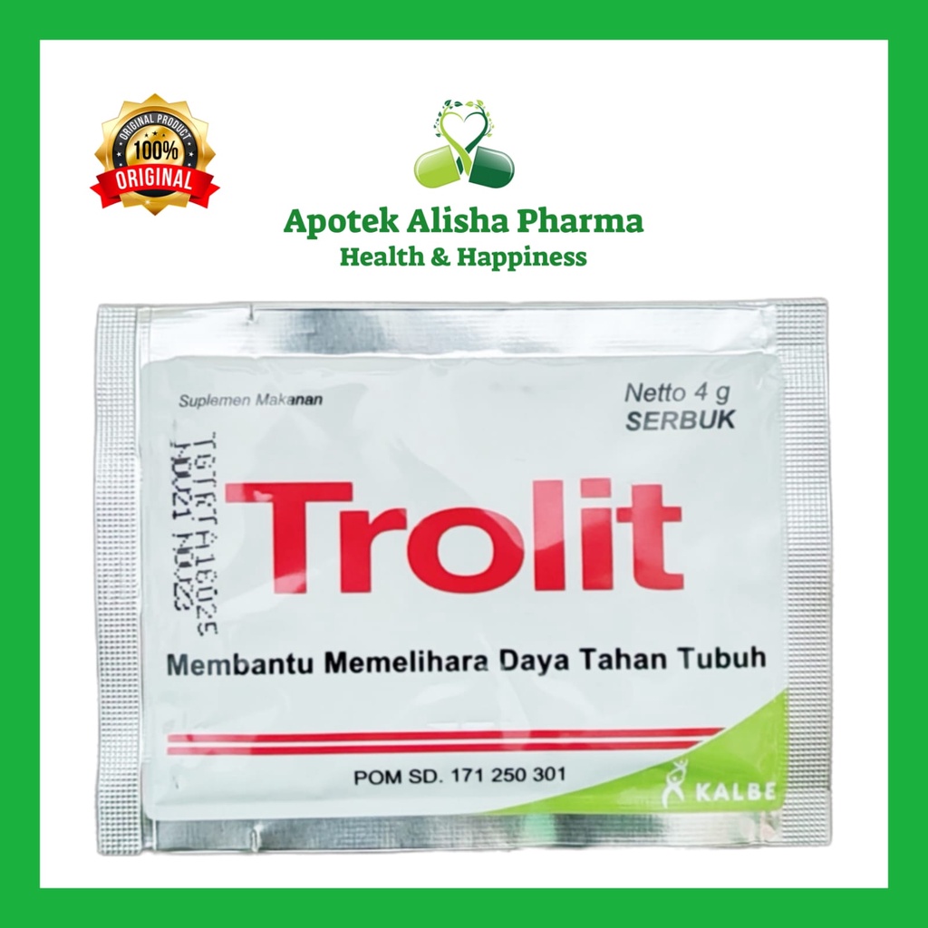 TROLIT Sachet - Angkak Sachet Pengganti Cairan Dehidrasi untuk DBD