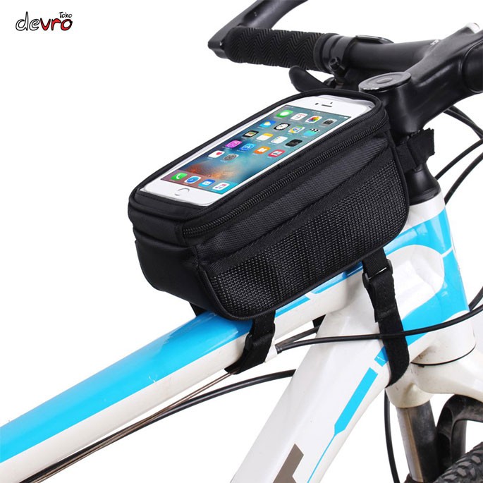 Tas Sepeda Tahan Air Samping Sadel Tas Olahraga Gowes Balap M1Y0 Rainproof Pinggang Terbaik Triangle