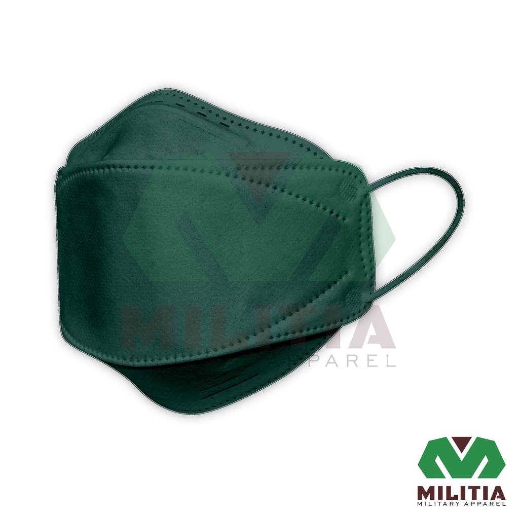 Masker KF94 - Hijau Botol