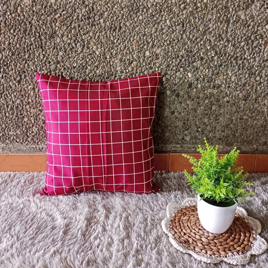 [✅COD] Sarung Bantal Sofa 40x40 Dekorasi Ruang Tamu Perlengkapan Rumah Minimalis