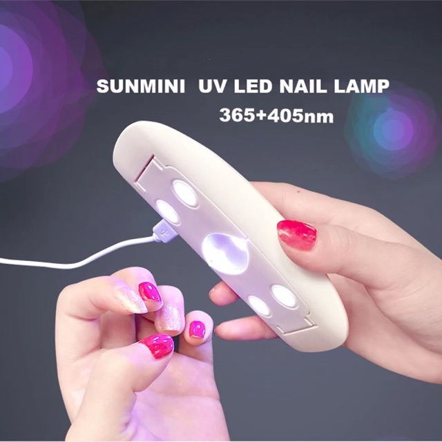 SUN MINI nail dryer uv led lamp Sun mini lampu led pengering kutek gel