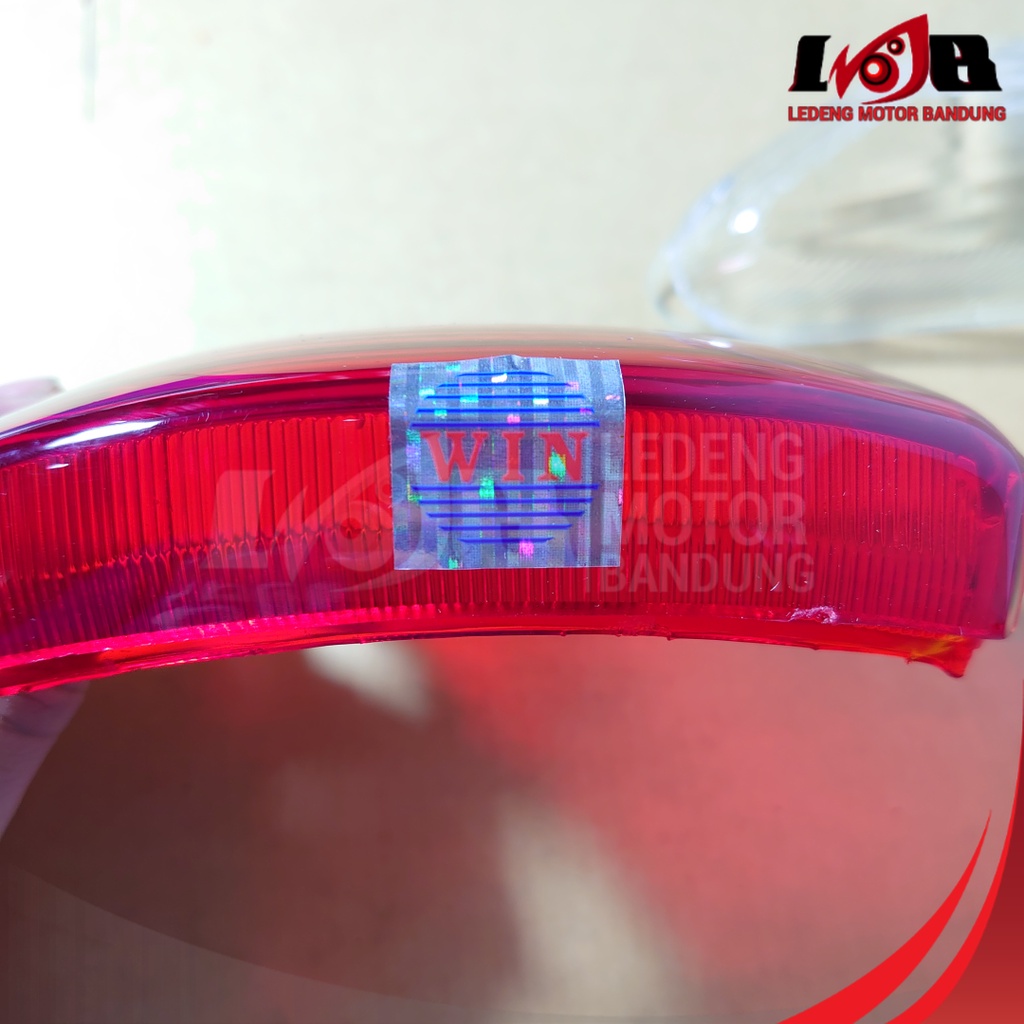 Mika Stop Supra X Lama Kaca Lampu Rem Belakang Plus Sen Sein Lokal