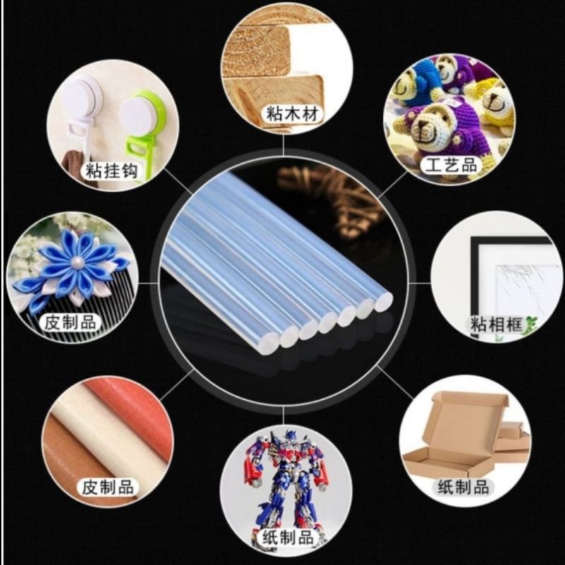 Lem tembak kecil / lem bakar / refill glue gun / isi lem lilin stick