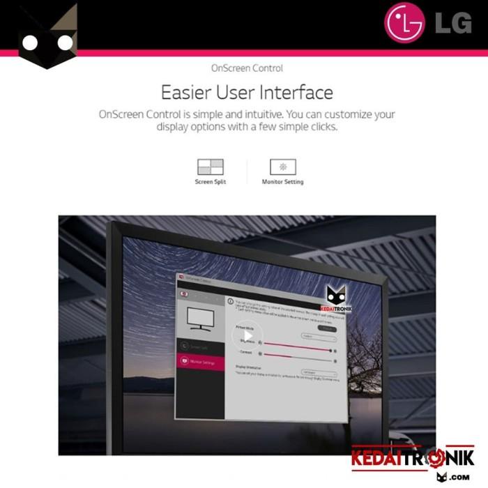 Monitor LG 24MK400H-B 24" Inch LED FULLHD 75Hz 1Ms VGA HDMI FreeSync