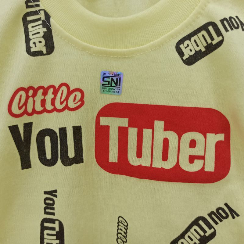 Setelan Piyama Bayi Size 0-12bulan Gambar Youtuber / Pakaian Bayi / Setelan Bayi / Baju Bayi