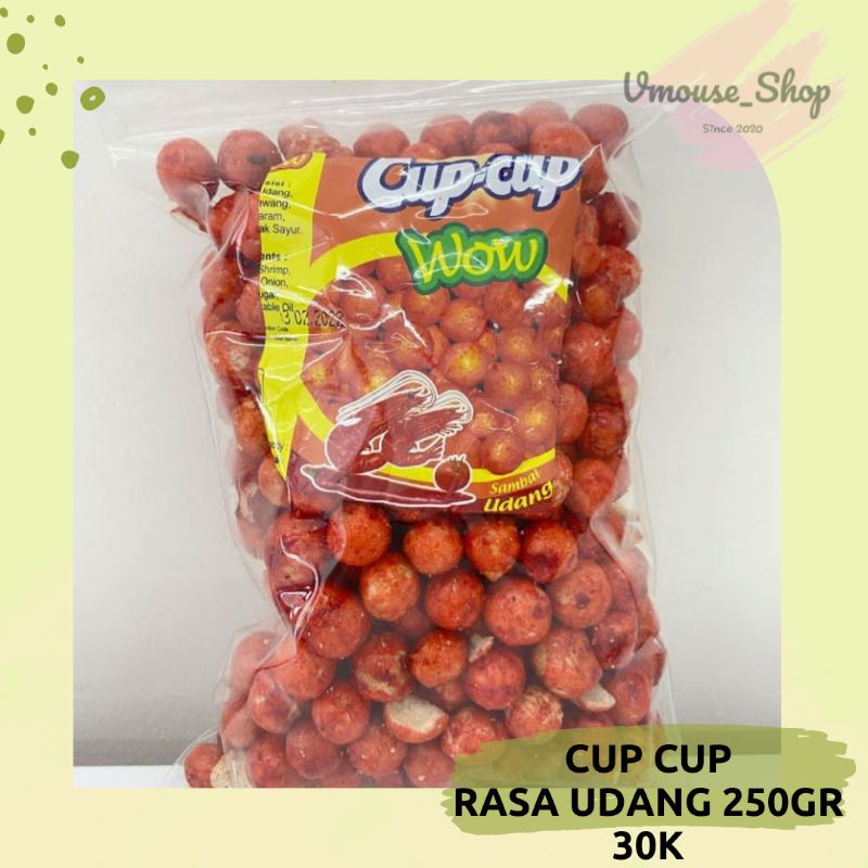 

CUPCUP RASA UDANG - PILUS CUPCUP - SNACK JADUL - SNEK - SNACK KEKINIAN - CUPCUP WOW RASA UDANG