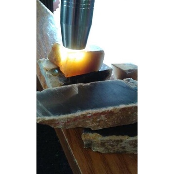 best seller] bongkahan batu SOLAR MADU chalcedony 250gr