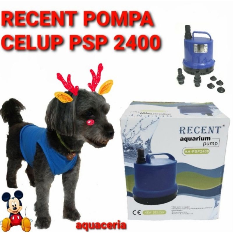 recent psp 2400 pompa celup air aquarium kolam pompa hidrofonik