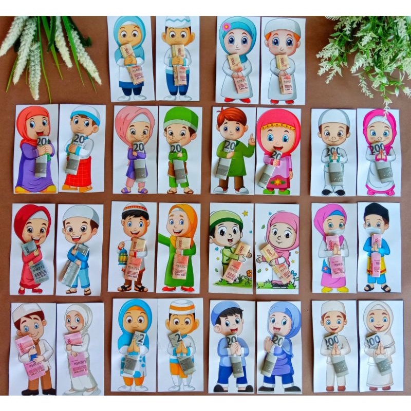 

Amplop Peluk isi 10pcs | Angpau Peluk | Amplop Lebaran Unik