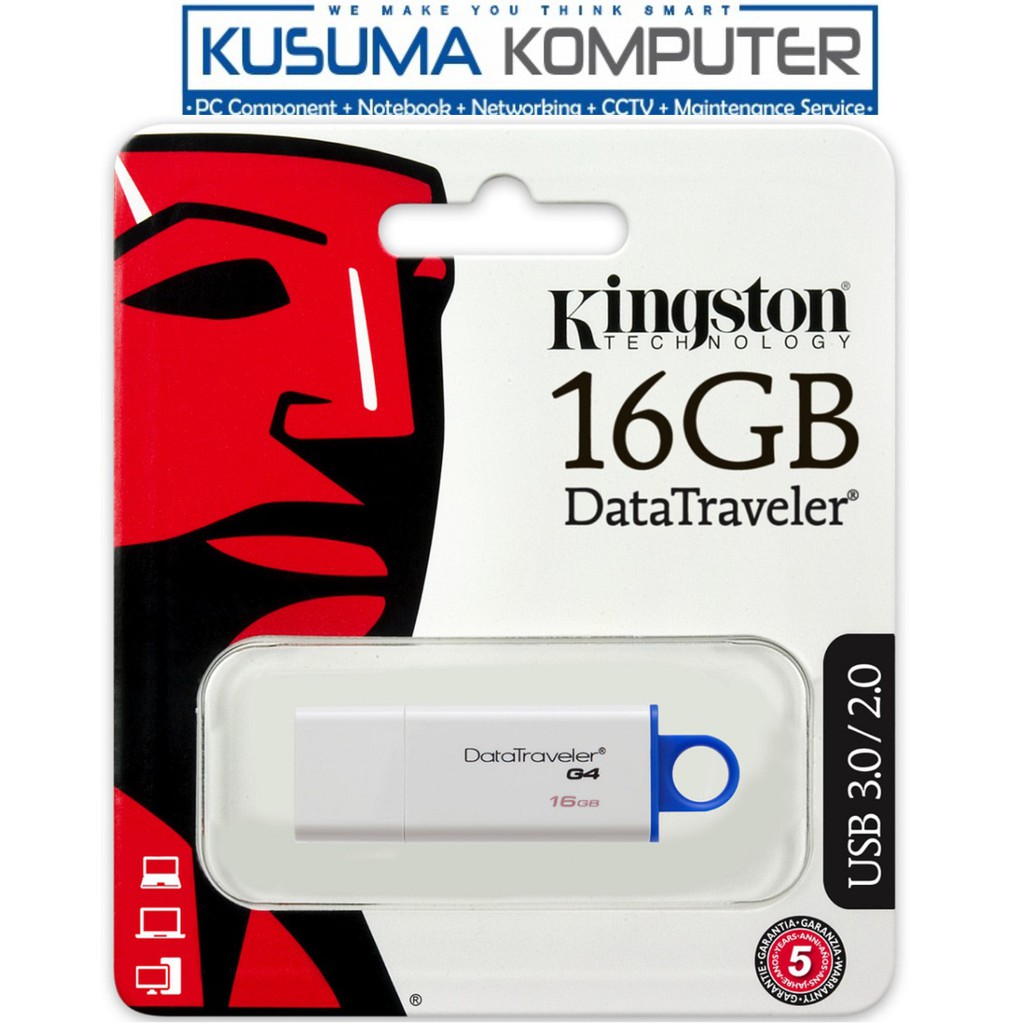 Kingston Flashdisk Original 16GB Usb 3.0 seri DTIG4/16G