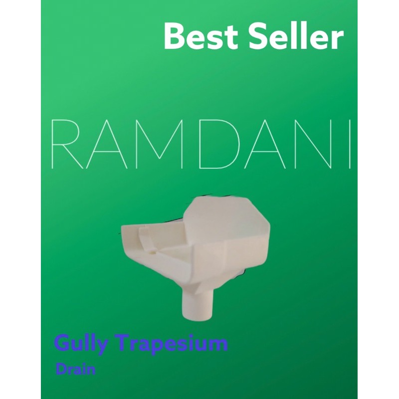 Tutup Drain gully trapesium