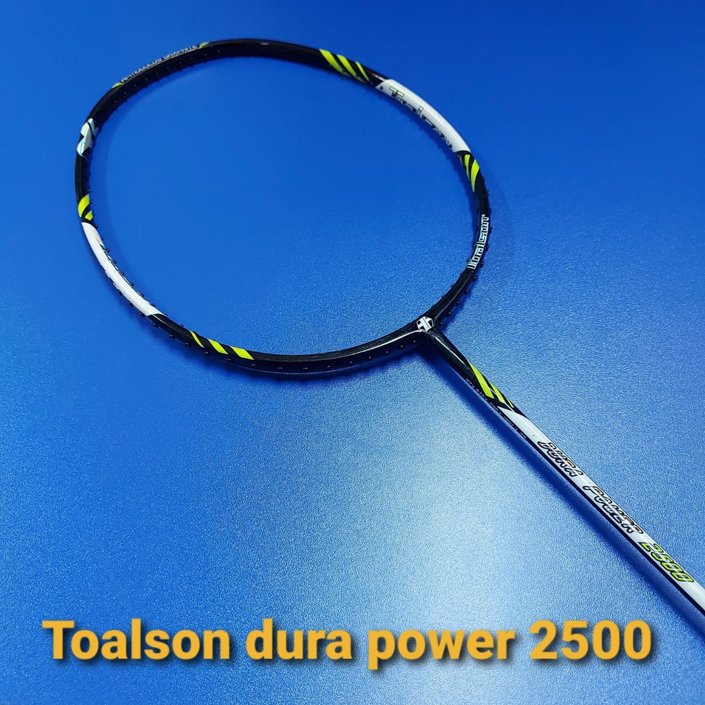 Raket badminton/bulu tangkis toalson dura power 2500