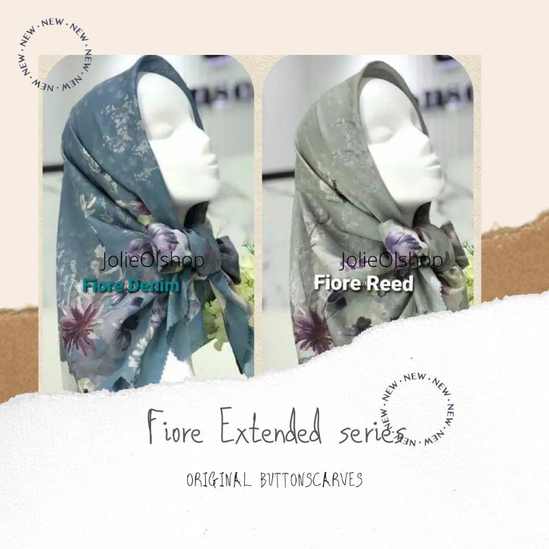 Buttonscarves FIORE EXTENDED SALE