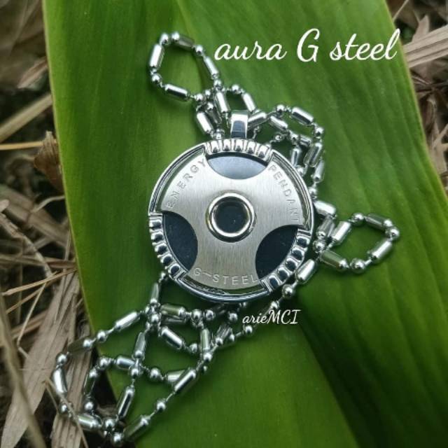 Kalung kesehatan MCI Aura G steel ORI