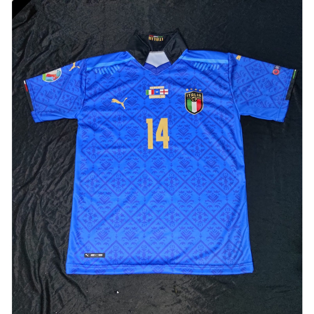 Jersey Timnas Italia Home EURO 2021 FULL PRINTING CUSTOM