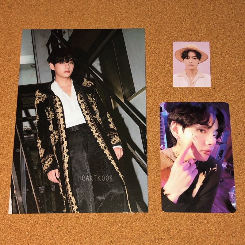BTS SEASON GREETINGS 2022 TAEHYUNG SET — sharing sg22 season greeting member set v photocard pc post