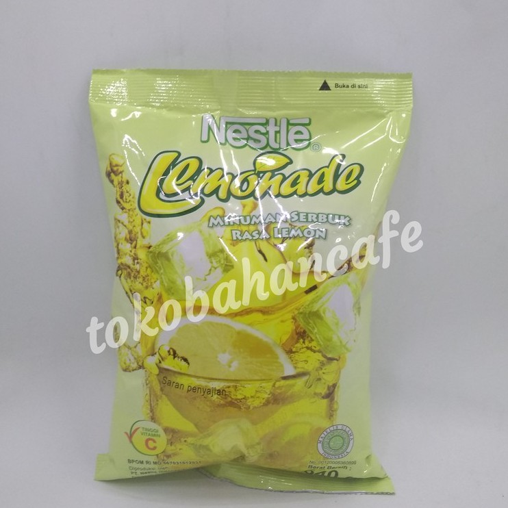 

Bubuk Minuman Nestle Lemonade 640 Gram - Ice Blend - Powder Drink