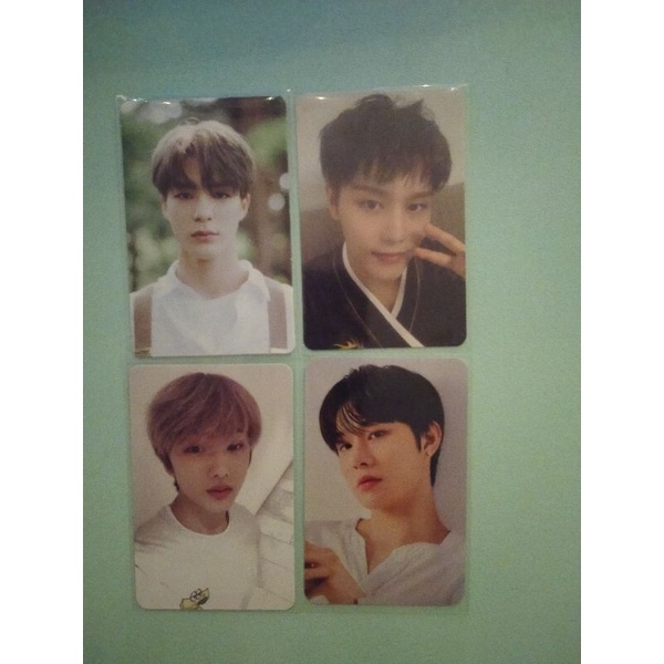 TAKE ALL photocard Official Jisung cafe dream + Jeno Dad v.1 + Taeil welkit +  Jungwoo