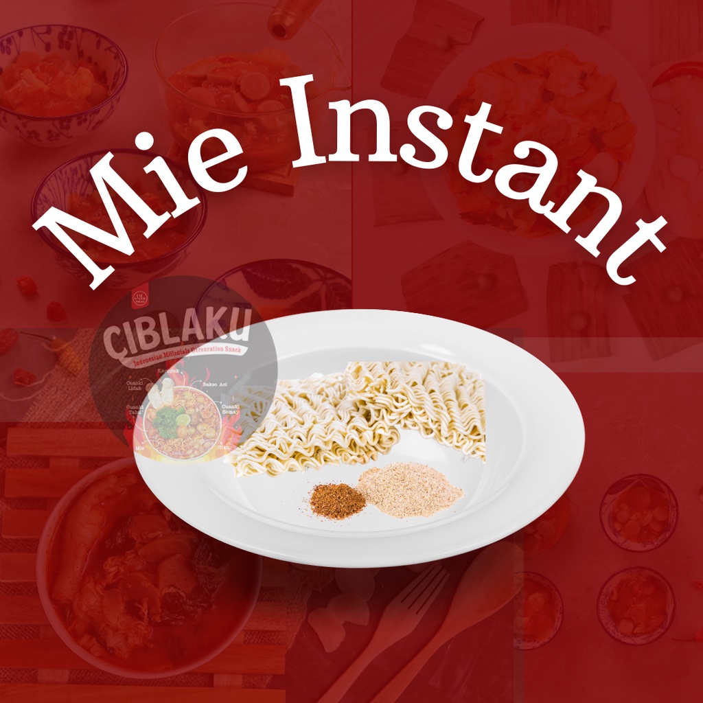 

Ciblaku Add On Tambahan Topping Boci Seblak Mie instant