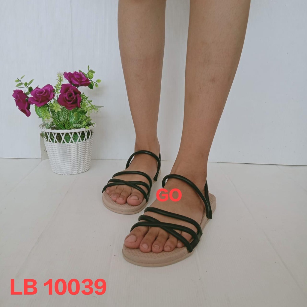 gof  NEW ERA LB 10039 SANDAL KARET WANITA Sandal Karet Wanita Slop NEW ERA SIZE 37-40 100%