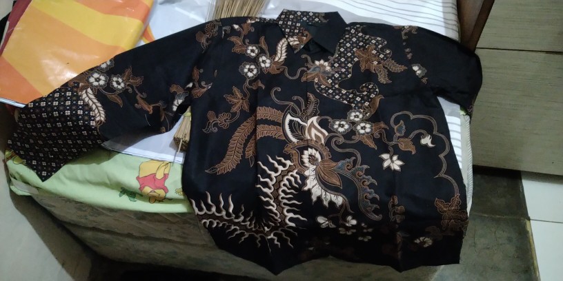 Mahapraja Kemeja Batik Pria Katun Sragenan Full Furing