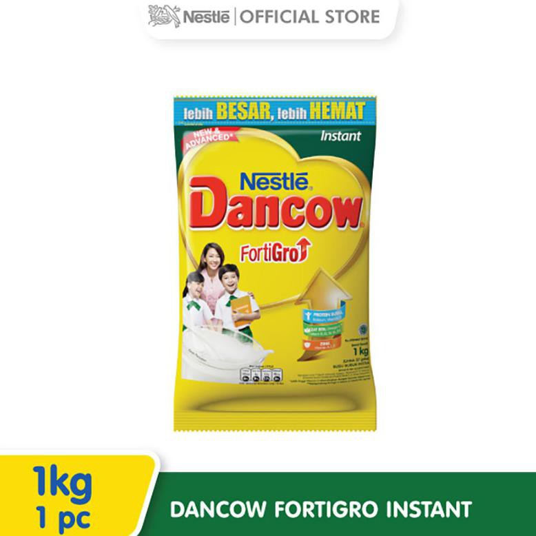 

Pasti Ready Nestlé Dancow Fortigro Susu Bubuk Instan Usia Sekolah 1 Kg