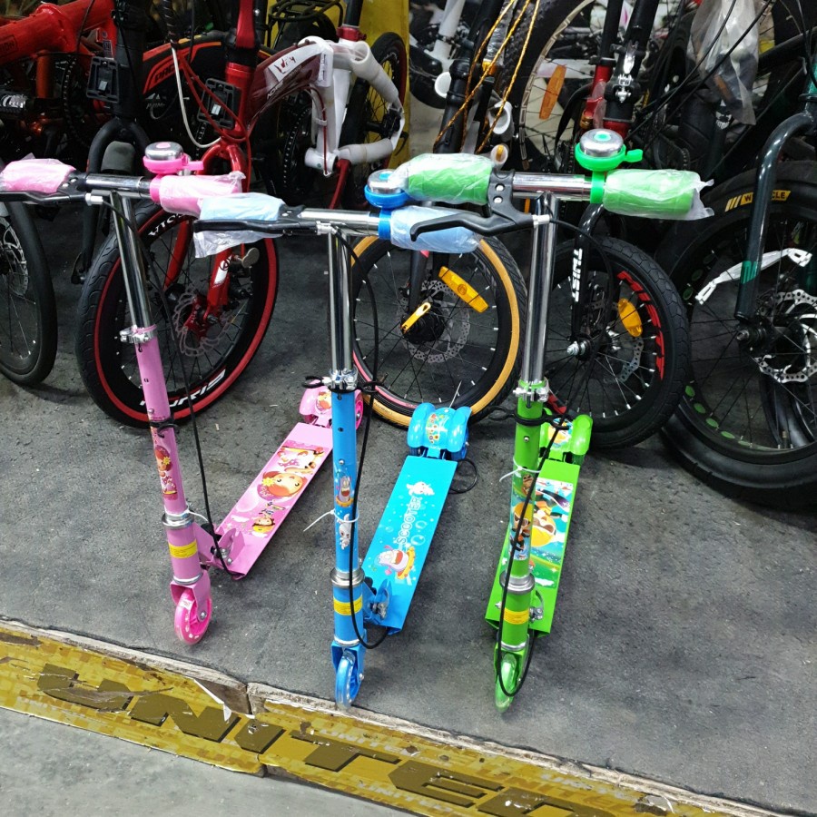 Skuter Anak Besi Roda 3 Murah