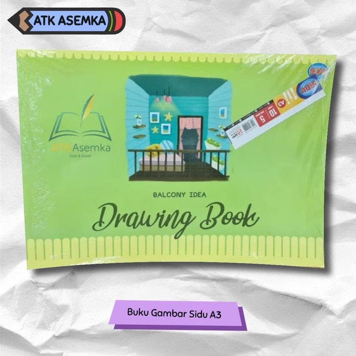 

Sketsagambar- Buku Gambar Sidu A3 / Drawing Book -Buku-Gambar-Sketsa.