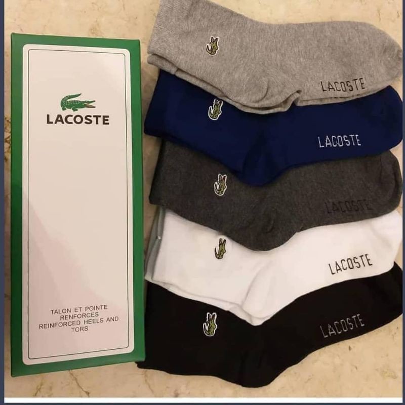 kaos kaki lacoste