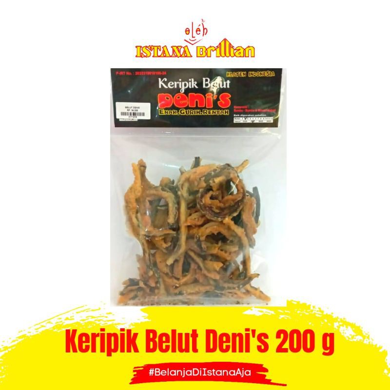 

Keripik Belut Renyah Gurih - Kripik Belut Siap Makan