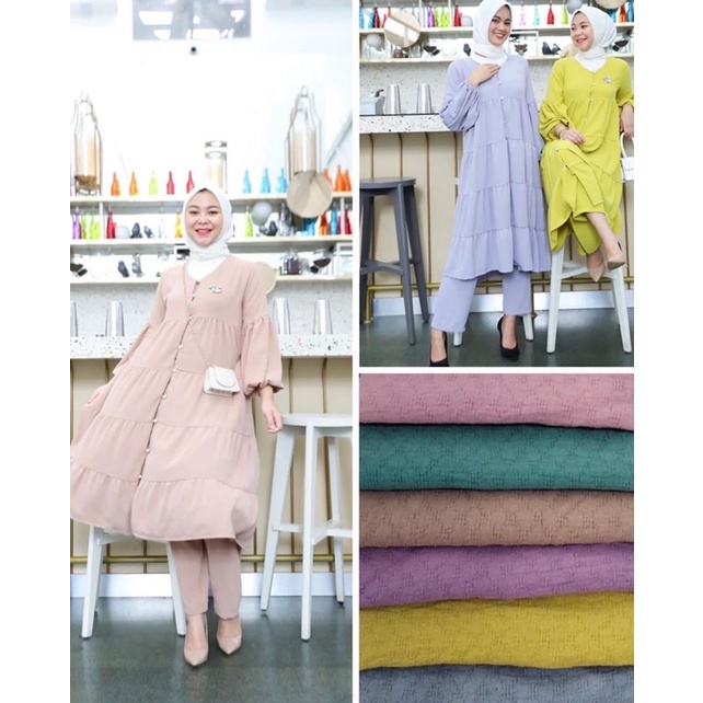 ONE SET MUTIARA HIJAB