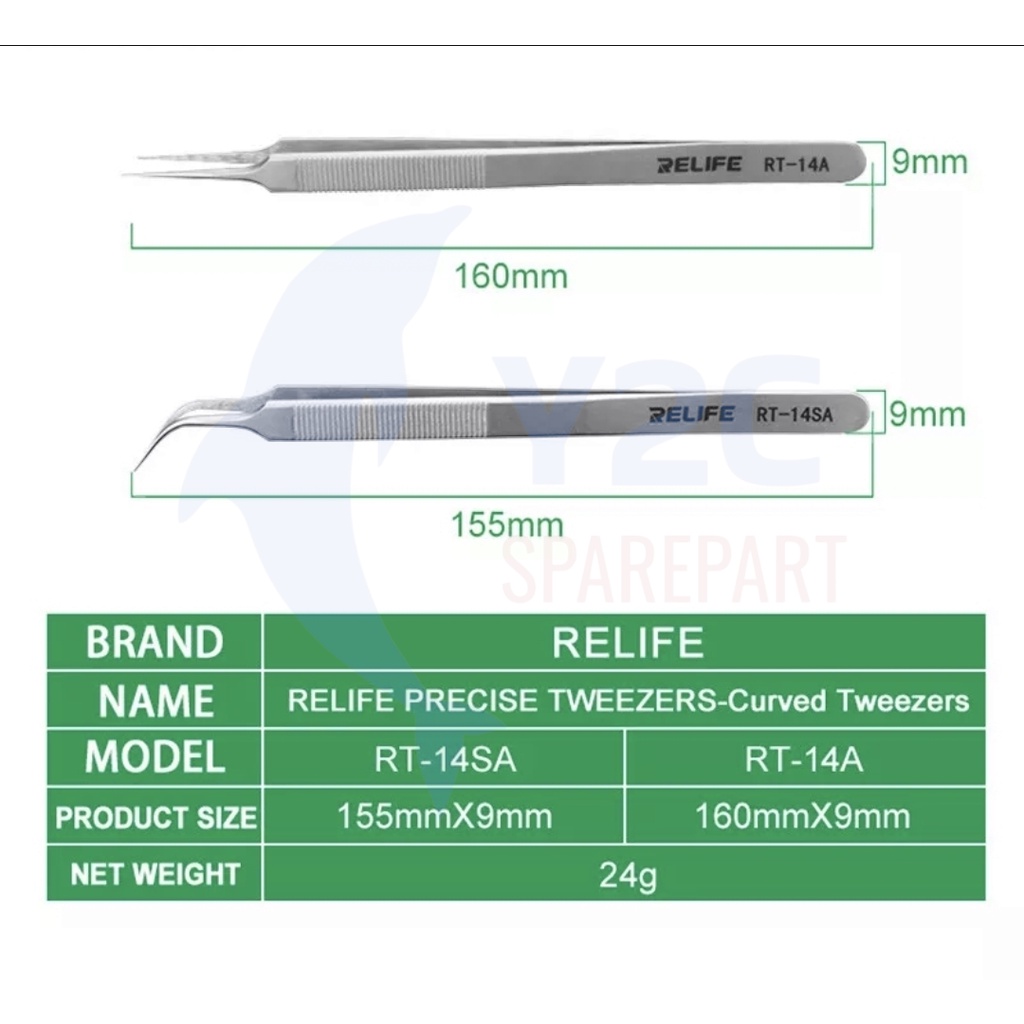 PINSET SATUAN RELIFE RT-14SA / RT-14A / TOOLS / ALAT SERVIS SERVICE HP