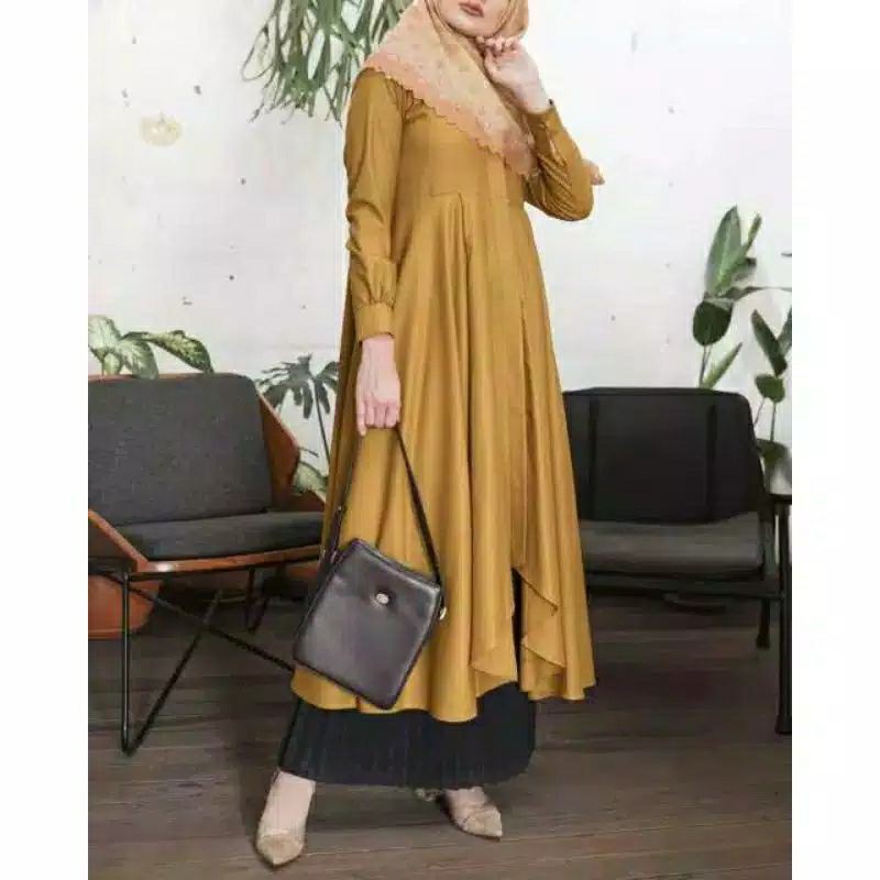 Vimala long Tunik katun Toyobo / atasan wanita