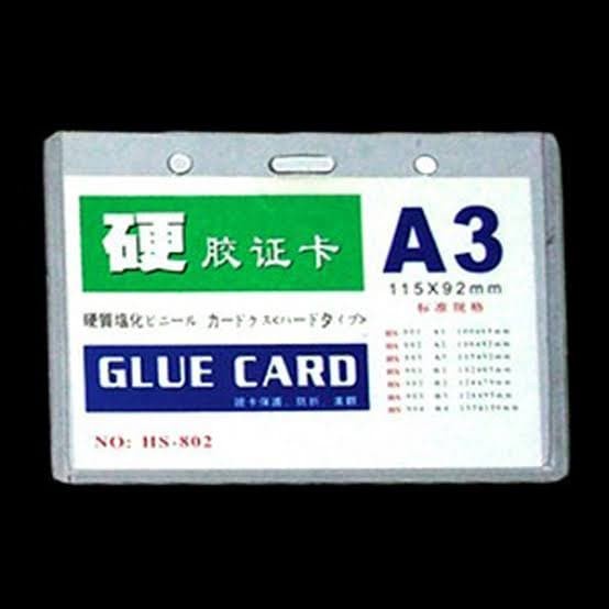 

NAME TAG ID CARD HOLDER PLASTIK VERTIKAL A3 11,5 X 9,2 CM